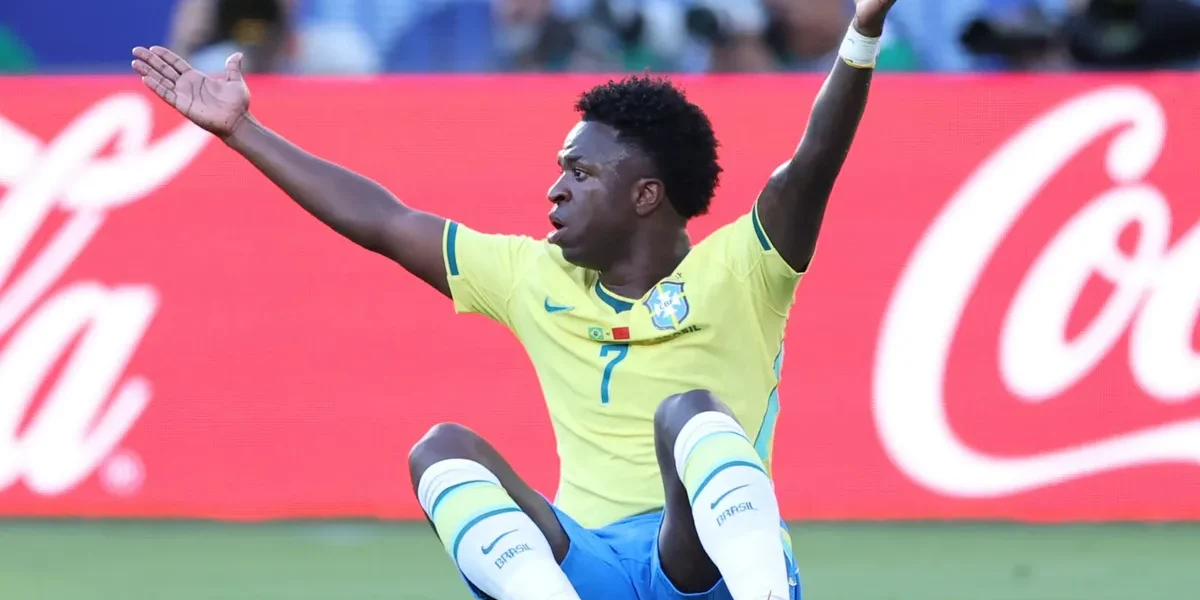 Só Vini Jr. salva: Brasil fora do top-60 da Fifa na Copa 2026