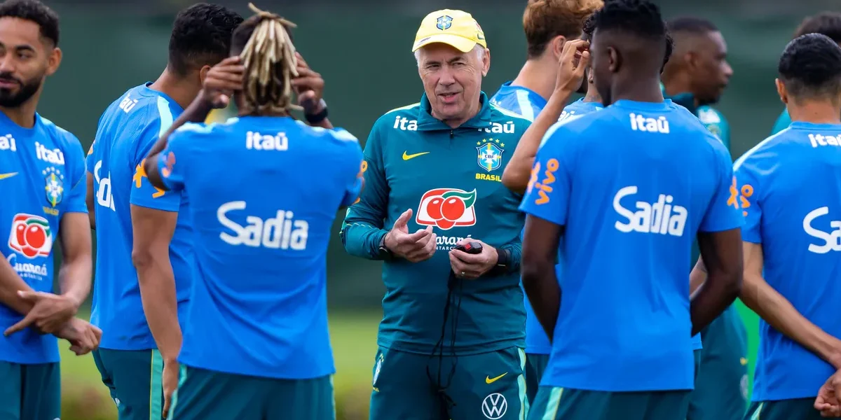 Brasil pronto para duelo com Japão: Ancelotti define time titular