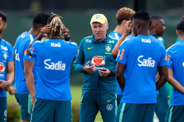 Brasil pronto para duelo com Japão: Ancelotti define time titular