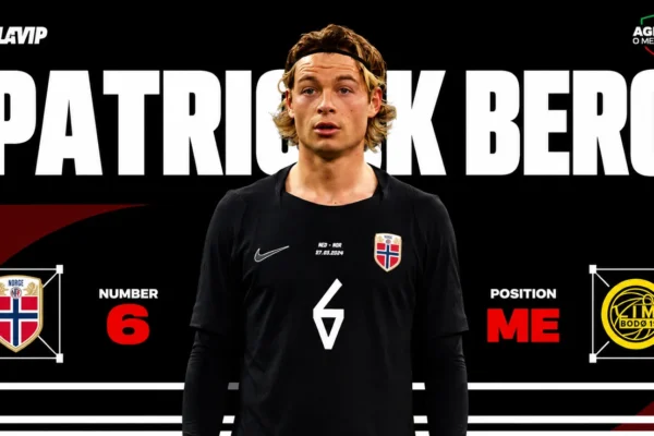 Patrick Berg: o volante norueguês que brilhou com Haaland e custa só R$ 48 milhões