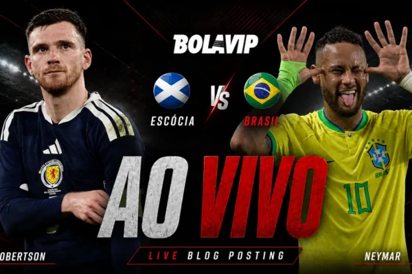 Escócia 0x2 Brasil: Minuto a Minuto da Última Rodada da Copa 2026