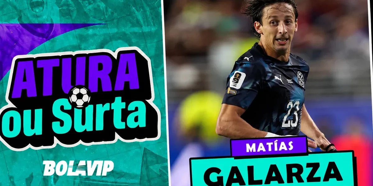 Matías Galarza brilha no Paraguai e faz você repensar o que é craque