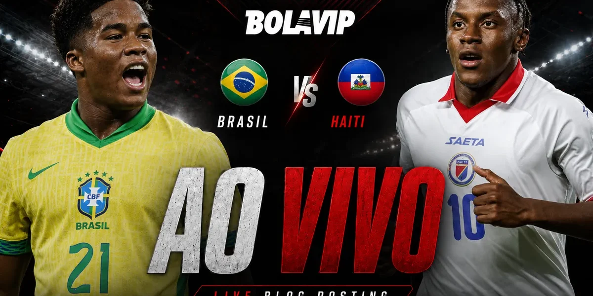 Brasil x Haiti ao vivo: Pré-jogo da Copa 2026 no Bolavip BR