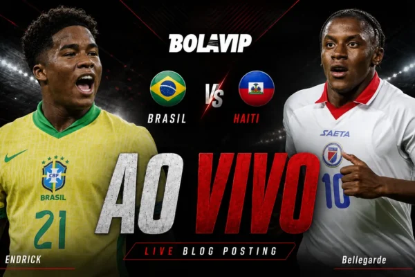 Brasil x Haiti ao vivo: Pré-jogo da Copa 2026 no Bolavip BR