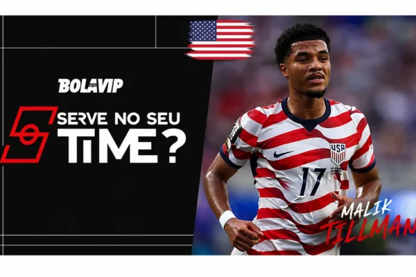 Malik Tillman: O meia que brilhou sem fazer gol e pode encaixar no seu time