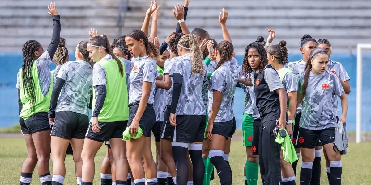Vasco busca empate heroico fora de casa no Brasileirão Feminino Sub-17