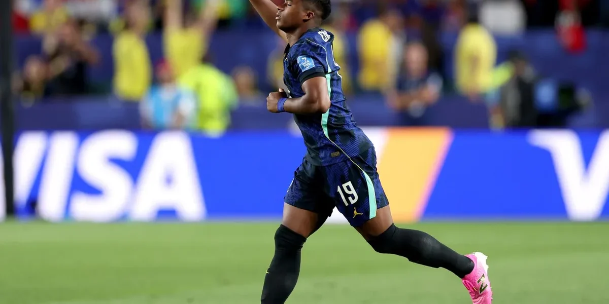 Endrick celebra estreia em Copa e manda recado: ‘Seguimos juntos’