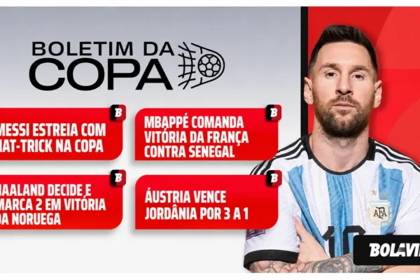 Messi, Mbappé e Haaland brilham e agitam a Copa do Mundo; veja o resumo