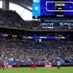 Argentino é expulso do Hard Rock Stadium após provocar torcida uruguaia