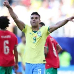 Casemiro analisa empate do Brasil com Marrocos na estreia da Copa