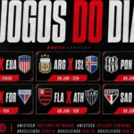 Futebol hoje (09/06): horários e onde assistir ao vivo