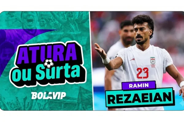 Rezaeian brilha de novo e decide para o Irã na Copa