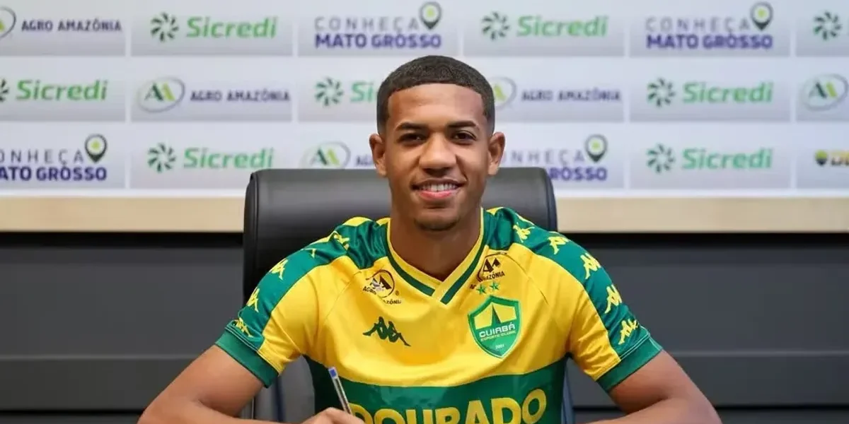 Flamengo mira joia de 17 anos do Cuiabá e busca mais um centroavante