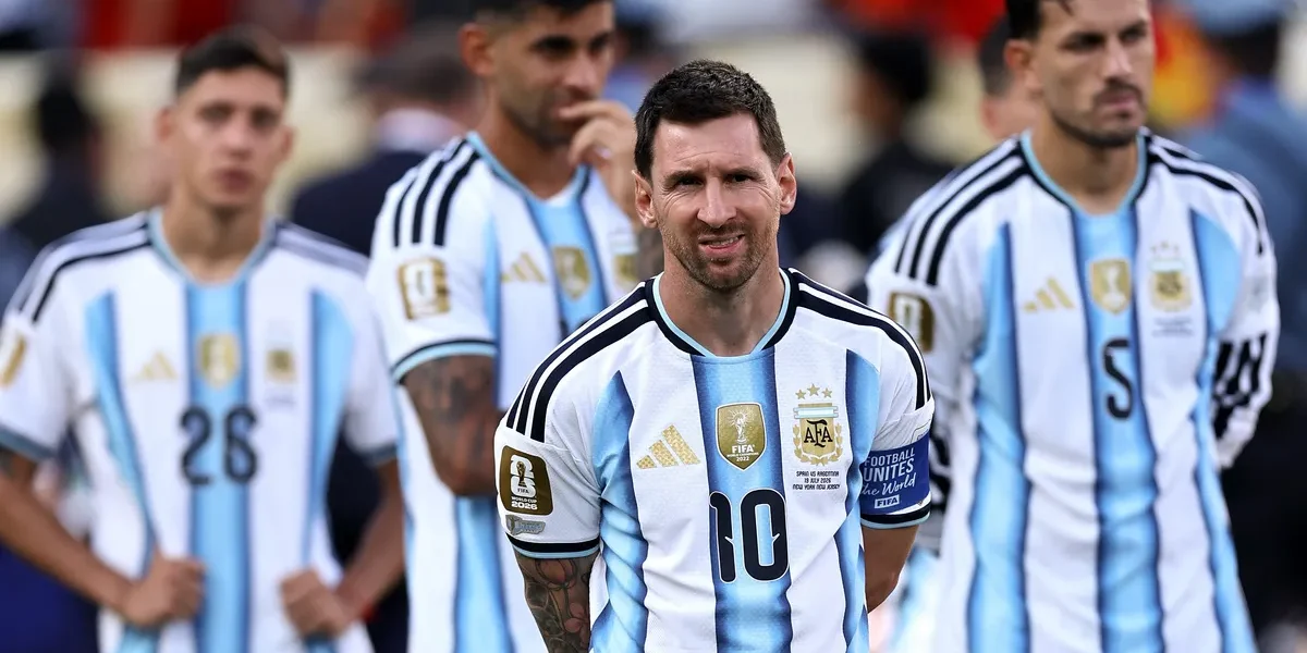 Argentina quebra recorde negativo em final de Copa sem finalizações
