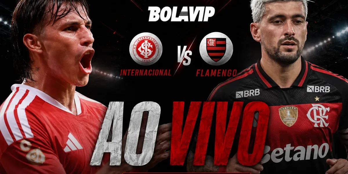 Flamengo arranca empate com Internacional no Beira-Rio: 1 a 1