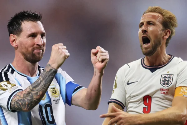 Inglaterra x Argentina: onde ver ao vivo, horário e escalações da semi