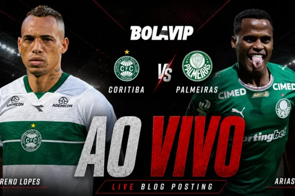 Palmeiras atropela Coritiba com show paraguaio e dispara na liderança