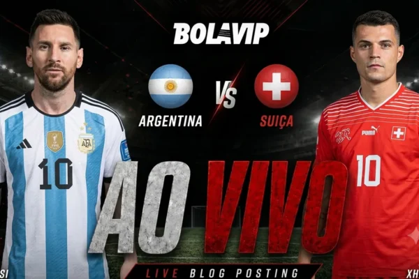 Argentina x Suíça AO VIVO: 1 a 0 com gol de Mac Allister na Copa 2026