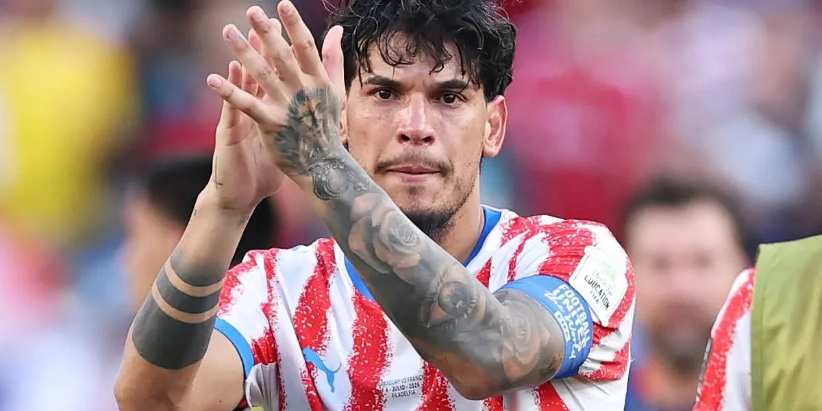 Gustavo Gómez chora após eliminação do Paraguai na Copa: ‘Orgulhoso’