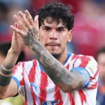 Gustavo Gómez chora após eliminação do Paraguai na Copa: ‘Orgulhoso’