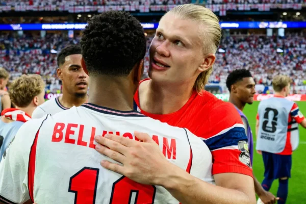 Haaland rasga elogios a Bellingham após eliminação na Copa: ‘É um dos melhores’