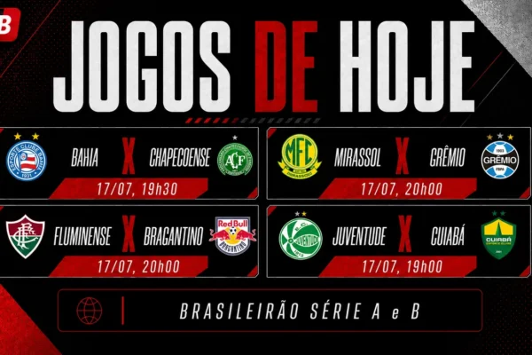 Sexta de Brasileirão: Bahia, Fluminense e Grêmio entram em campo; confira horários