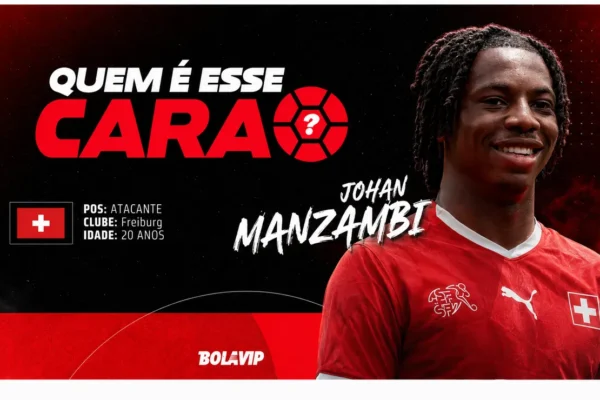 Johan Manzambi: a joia suíça de 20 anos que já tem gigantes da Europa de olho