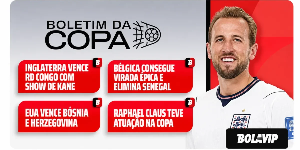 Bélgica e Inglaterra viram e avançam; EUA elimina Bósnia na Copa