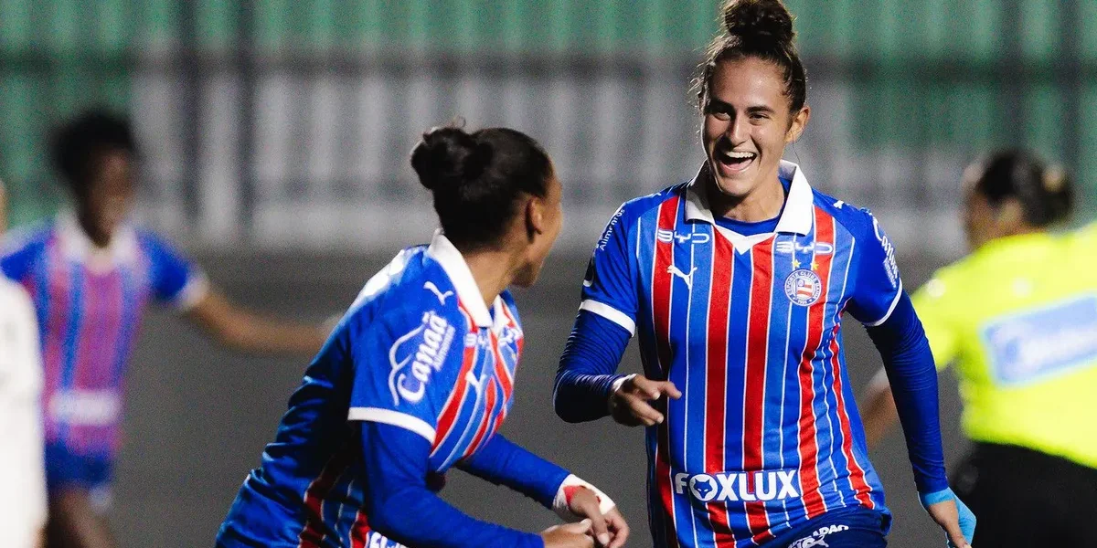 Bahia bate Botafogo, entra no G4 e sonha alto no Brasileirão Feminino
