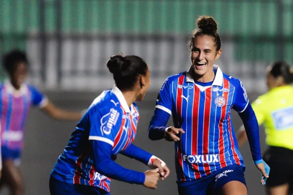 Bahia bate Botafogo, entra no G4 e sonha alto no Brasileirão Feminino