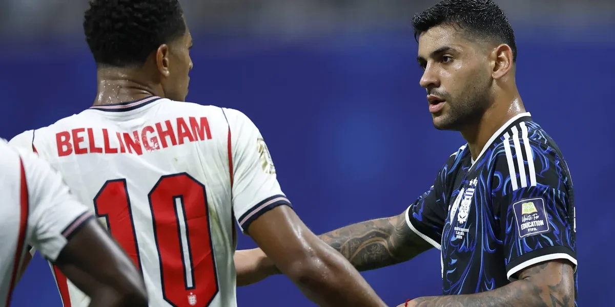 Cuti Romero provoca Bellingham e Pickford após virada épica da Argentina; veja o vídeo