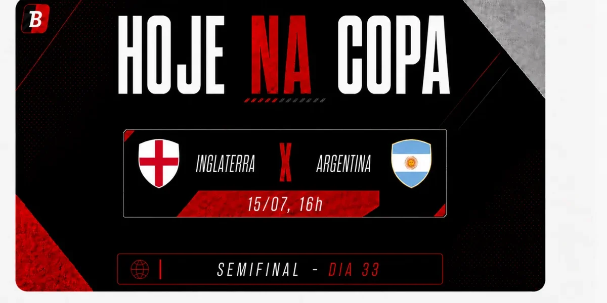Inglaterra x Argentina: Semifinal da Copa 2026 define finalista; veja onde assistir