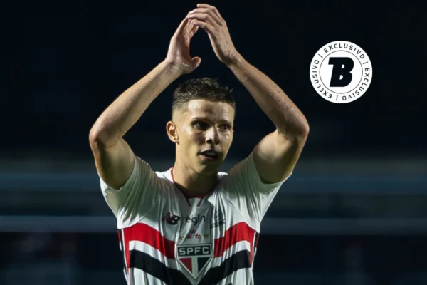 Gustavo Santana brilha, marca 1º gol e revela conselho de Calleri no São Paulo