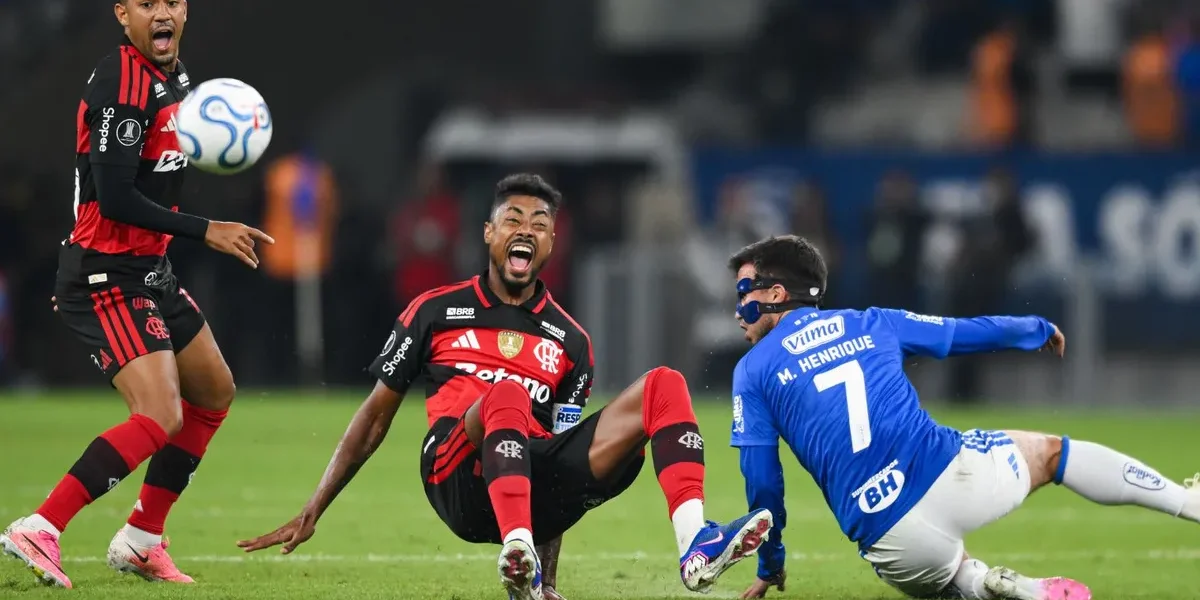 Matheus Henrique admite medo de expulsão após lance polêmico em Bruno Henrique