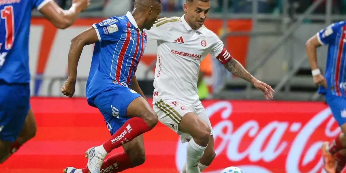 Inter frustra torcida: sai na frente, mas desaba e perde para o Bahia