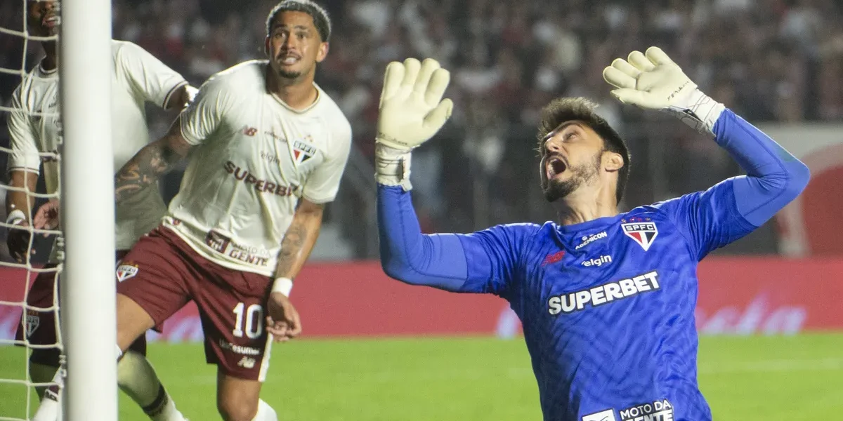 São Paulo cochila no 2º tempo, empata com Coritiba e segue sem vencer no Brasileirão