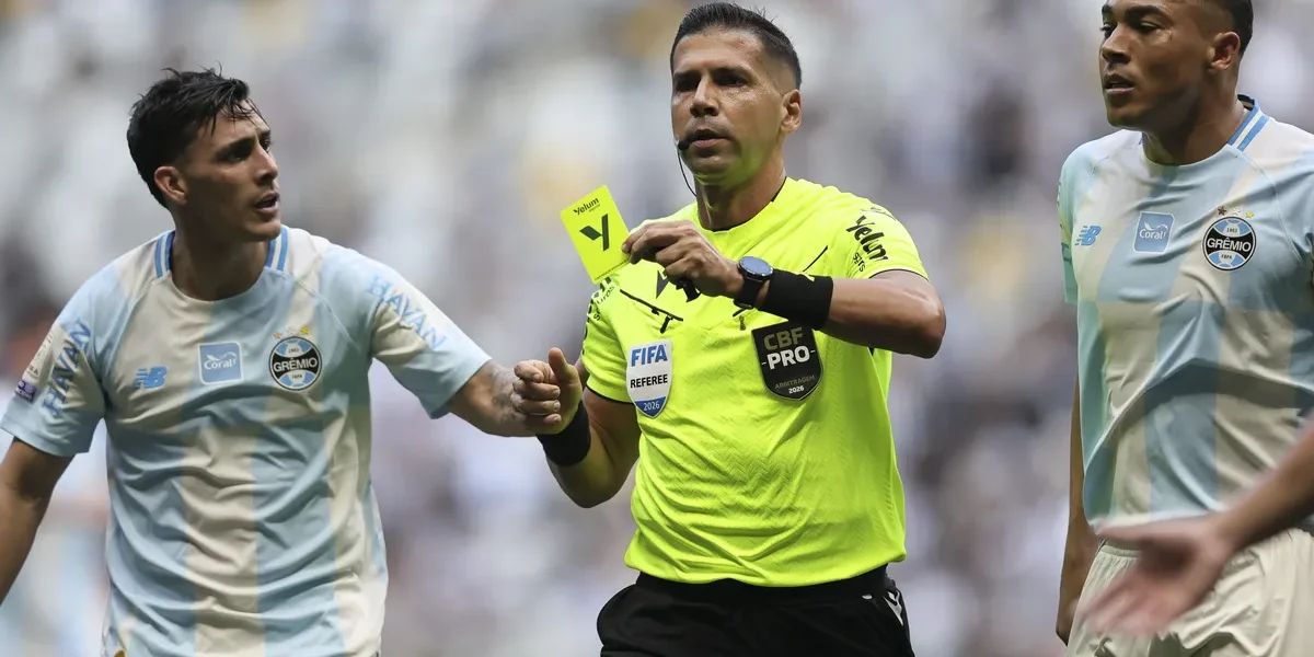 Bruno Arleu apita Gre-Nal decisivo na Arena pela Copa do Brasil