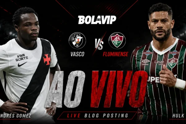 Vasco x Fluminense AO VIVO: acompanhe o duelo da Copa do Brasil grátis