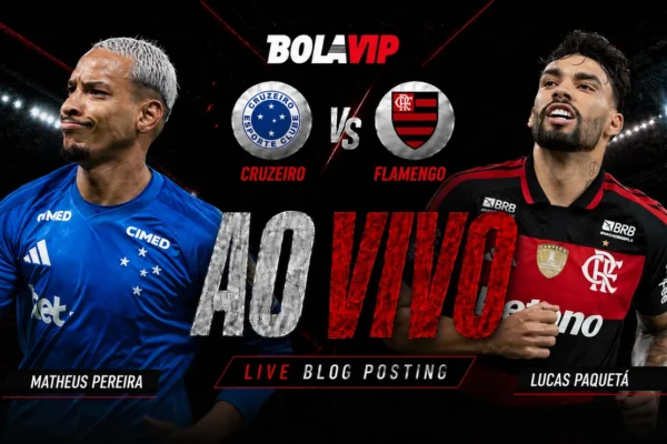 Cruzeiro 2×1 Flamengo: Matheus Pereira decide nos acréscimos e vira o jogo no Mineirão