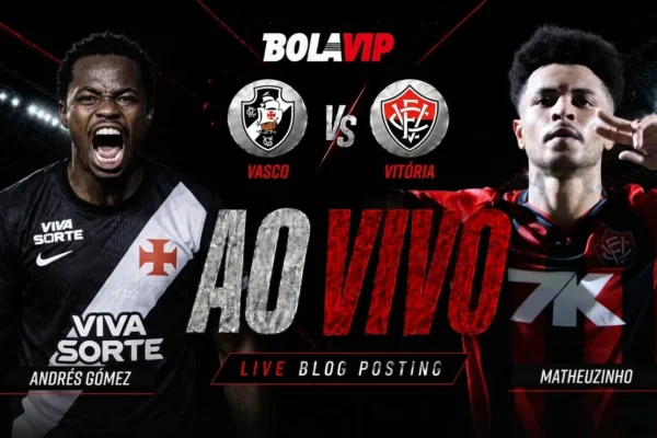 Vasco vence Vitória com um a menos e abre vantagem nas quartas