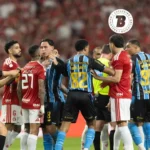 Grenal pega fogo: confusão marca o fim do 1º tempo na Copa do Brasil