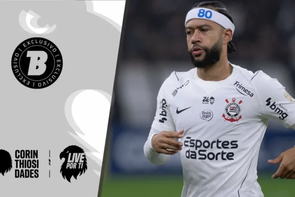 Influenciador exalta Corinthians na Libertadores sem Memphis Depay