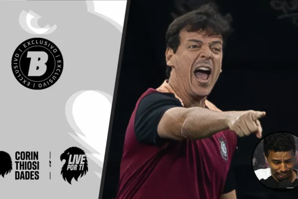 Imitações de Diniz e Ancelotti no Live Por Ti explodem entre corintianos