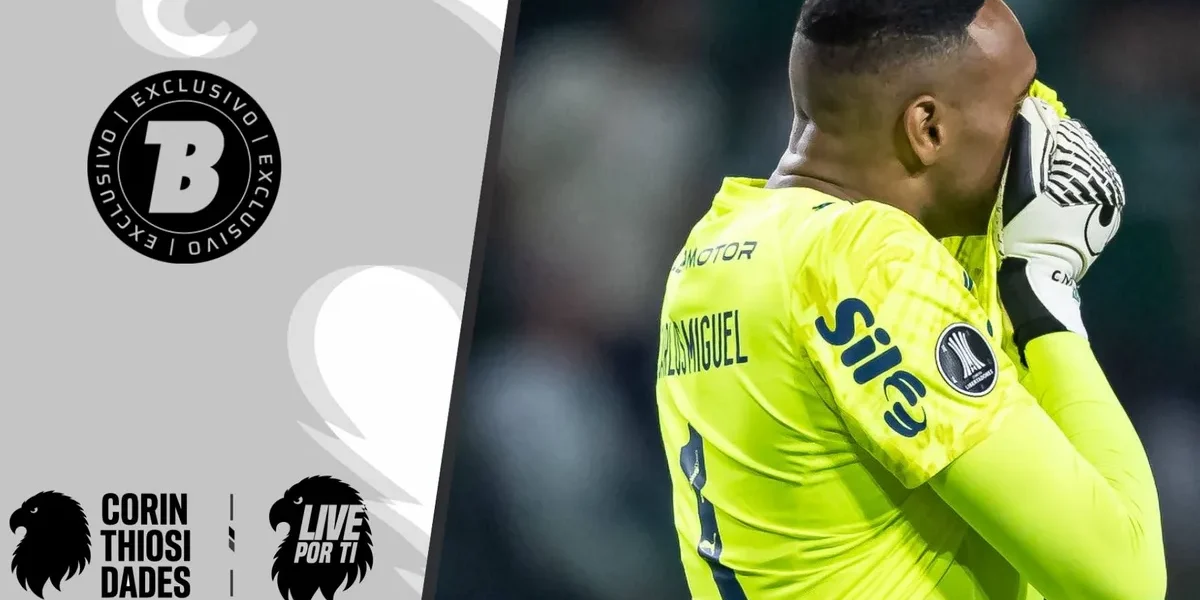 LivePorTi detona Carlos Miguel após falha pelo Palmeiras: ‘Só gratidão’