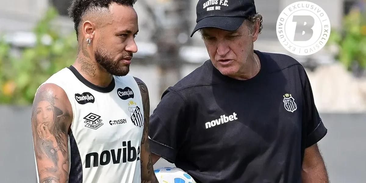 Cuca cobra Neymar e garante craque titular na Sul-Americana