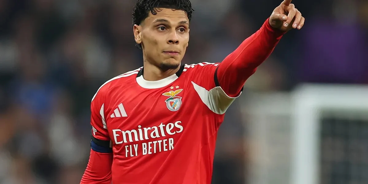 Galatasaray de olho em Richard Ríos, mas Benfica impõe preço alto: R$ 210 milhões