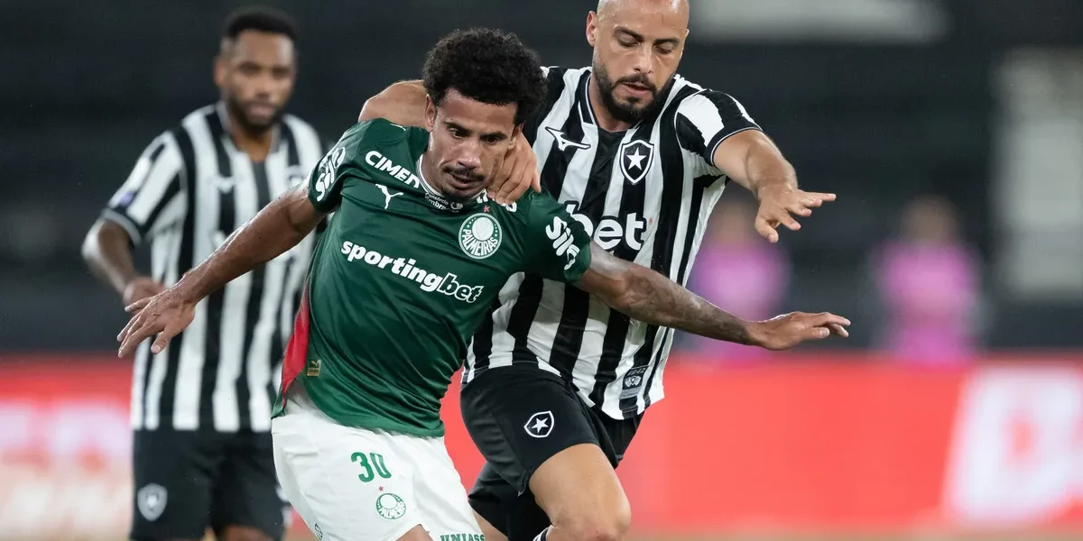 Botafogo e Palmeiras ficam no zero: empate sem gols no Nilton Santos