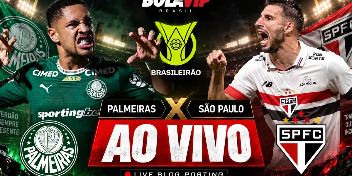 Palmeiras x São Paulo: Saiba onde assistir ao clássico AO VIVO e de graça