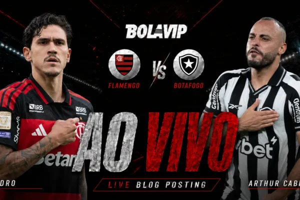 Flamengo 3×0 Botafogo: virada rubro-negra no Maracanã e os gols do clássico