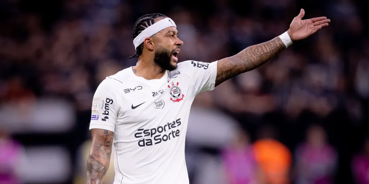 Memphis fora de novo: 90 minutos contra o Santos cobram preço no Corinthians
